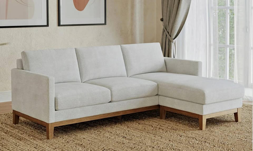 Sofa with chaise